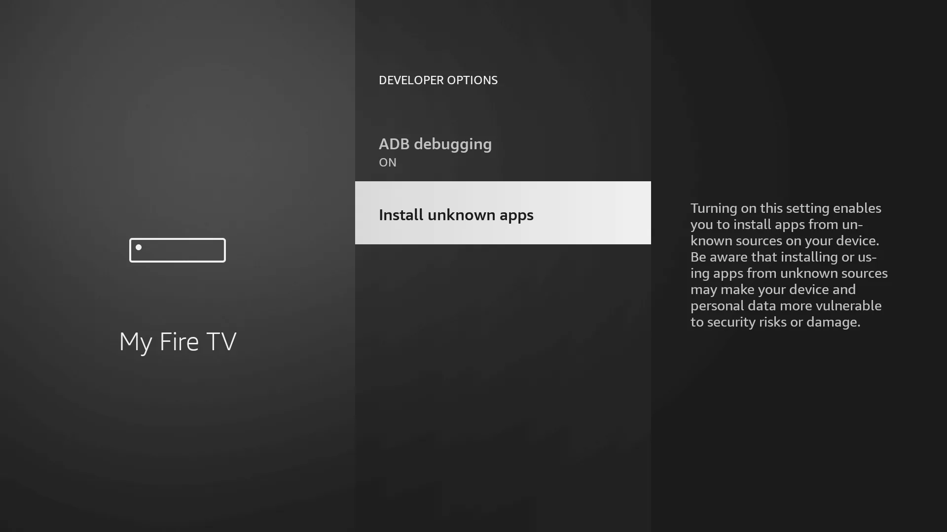 Enable Downloader Unknown Sources